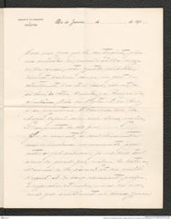 Nachlass Franz Steindachner, Brief von Miguel Calmondu Pin e Almeida an Franz Steindachner (17.07.1905), Inv.Nr. 72.03, Seite 3